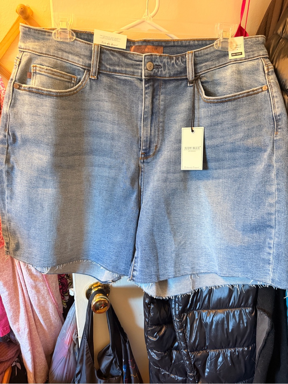NWT Judy Blue 4x Denim Shorts